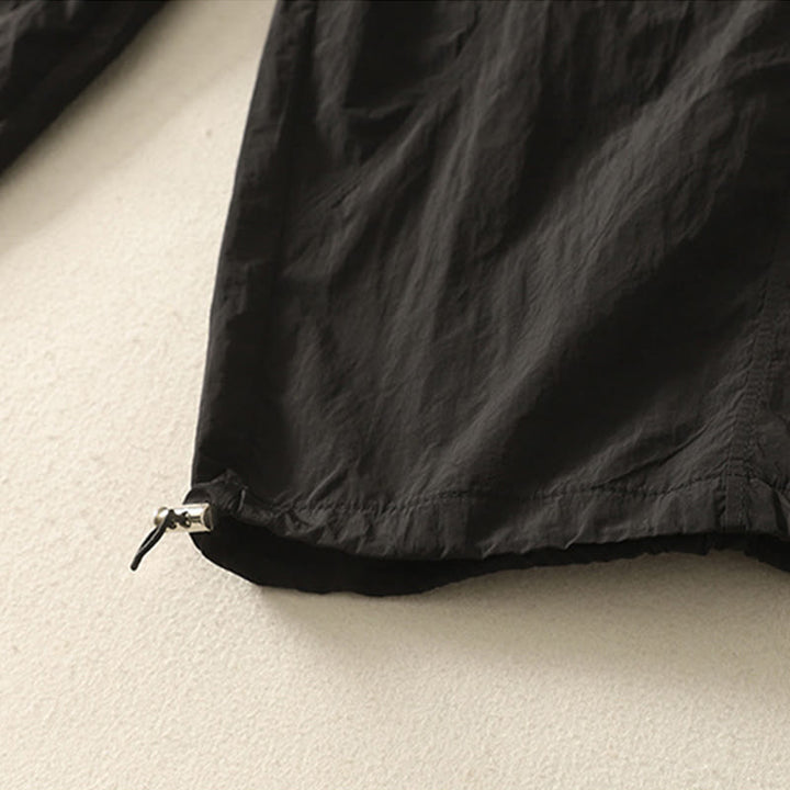 Damskie spodnie z kieszeniami i ściągaczem z motywem Buddha Stones w stylu vintage, letnie, proste - image 19