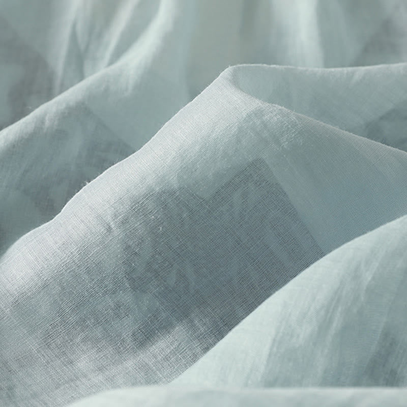 Koszulka damska z krótkim rękawem i haftowanym dekoltem w serek z motywem Buddha Stones - image 11