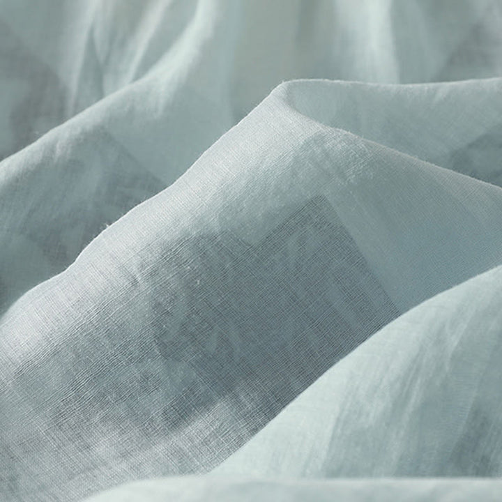 Koszulka damska z krótkim rękawem i haftowanym dekoltem w serek z motywem Buddha Stones - image 11