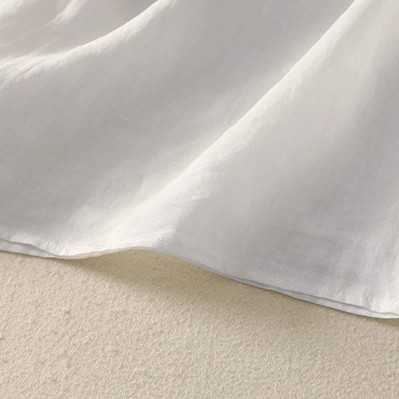 Koszulka damska z krótkim rękawem i haftowanym dekoltem w serek z motywem Buddha Stones - image 26