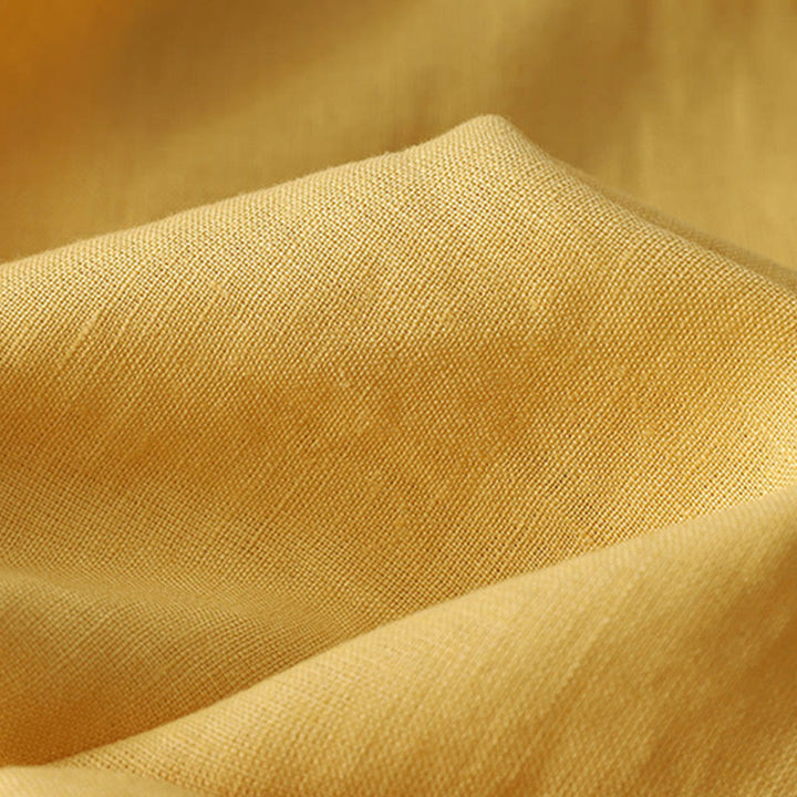 Koszulka damska z poliestru z okrągłym dekoltem i falbaną na dole z motywem kamieni Buddha Stones - image 4