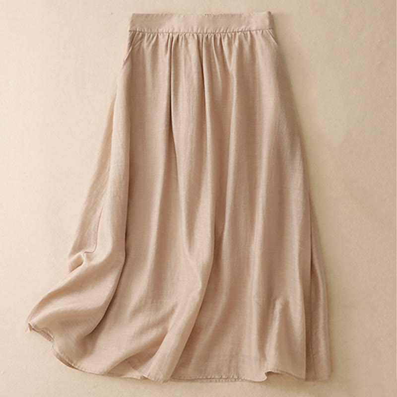 Koszula z krótkim rękawem i spódnicą z kieszeniami, 2 sztuki , Buddha Stones, długość 7-8, komplet z bawełny i lnu dla kobiet - image 21