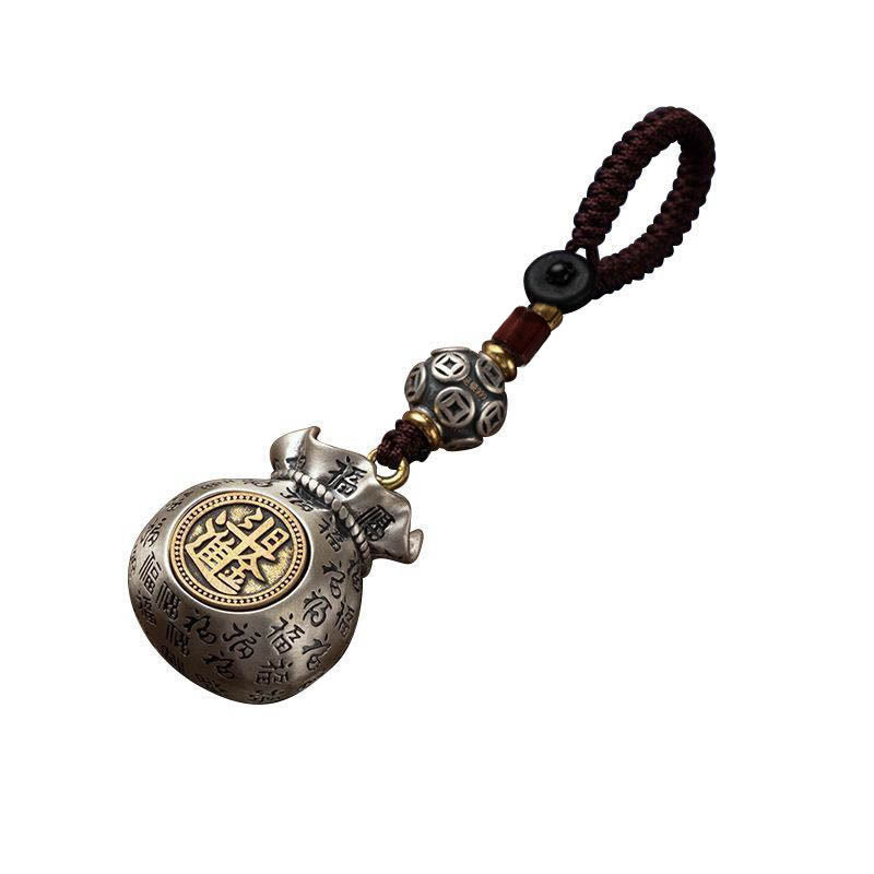 Buddha Stones Fu Charakter Worek Pieniędzy Zarabianie Pieniędzy Każdego Dnia Brelok Fortuny