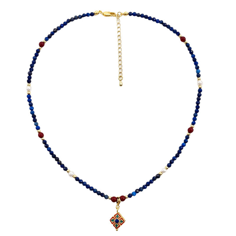 Buddha Stones , lazurytu i perły lapis lazuli z pozytywnym akcentem - image 7