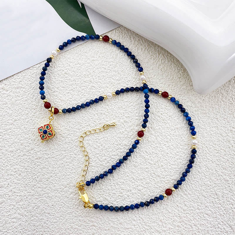 Buddha Stones , lazurytu i perły lapis lazuli z pozytywnym akcentem - image 3