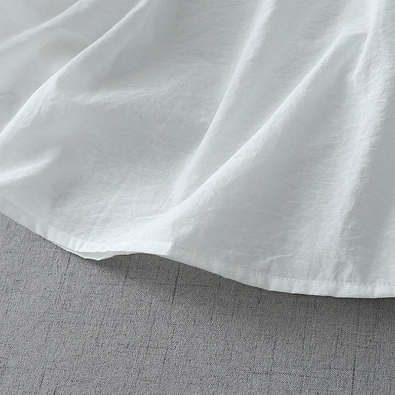 Koszula damska z krótkim rękawem i okrągłym dekoltem z koralikami i Buddha Stones - image 12