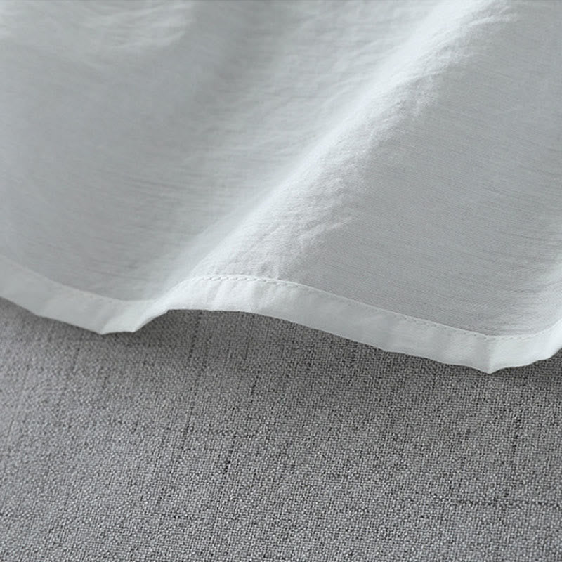 Koszula damska z krótkim rękawem i okrągłym dekoltem z koralikami i Buddha Stones - image 13