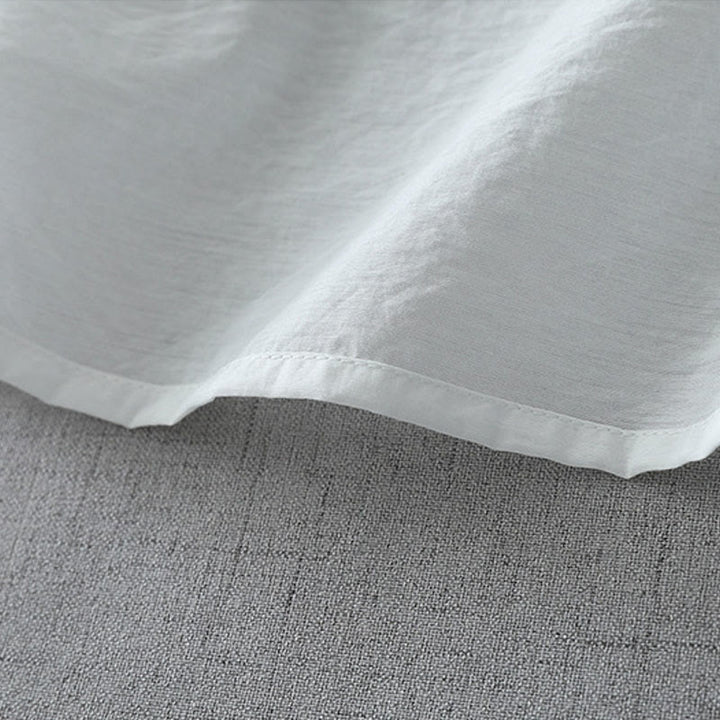 Koszula damska z krótkim rękawem i okrągłym dekoltem z koralikami i Buddha Stones - image 13