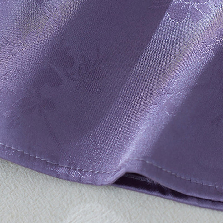 Koszula damska z żakardowym wzorem kwiatowym „Buddha Stones” na lato, z rękawem trzy czwarte - image 7