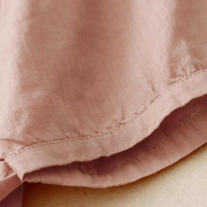 Koszula damska bawełniana z haftowanymi Buddha Stones i trzema czwartymi rękawami  - image 22