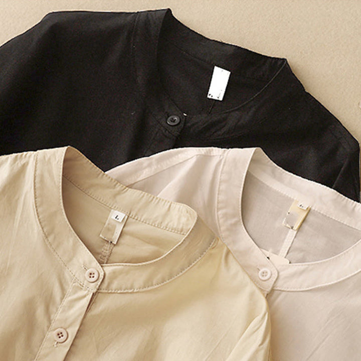 Buddha Stones, 2 sztuki, damska koszula z rękawem 3/4, spodnie haremowe, komplet do medytacji - image 37