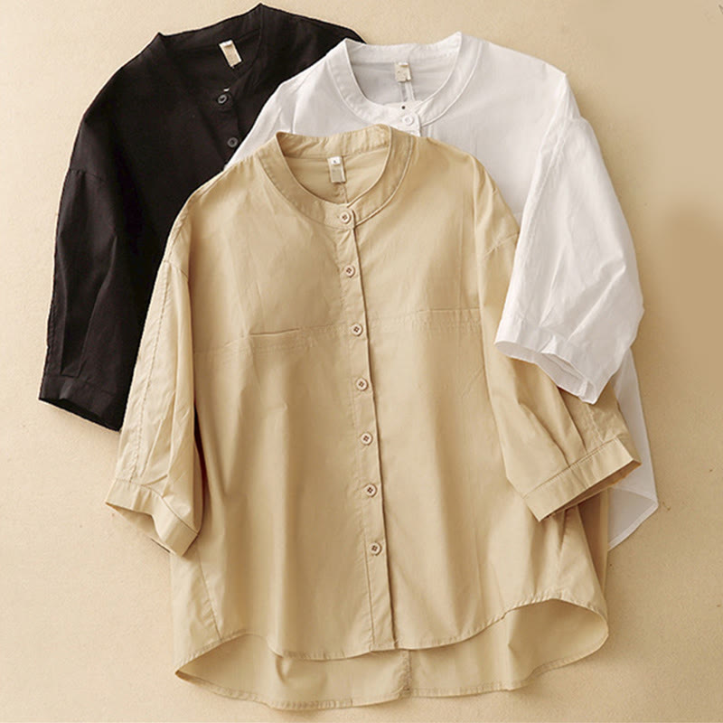 Buddha Stones, 2 sztuki, damska koszula z rękawem 3/4, spodnie haremowe, komplet do medytacji - image 36