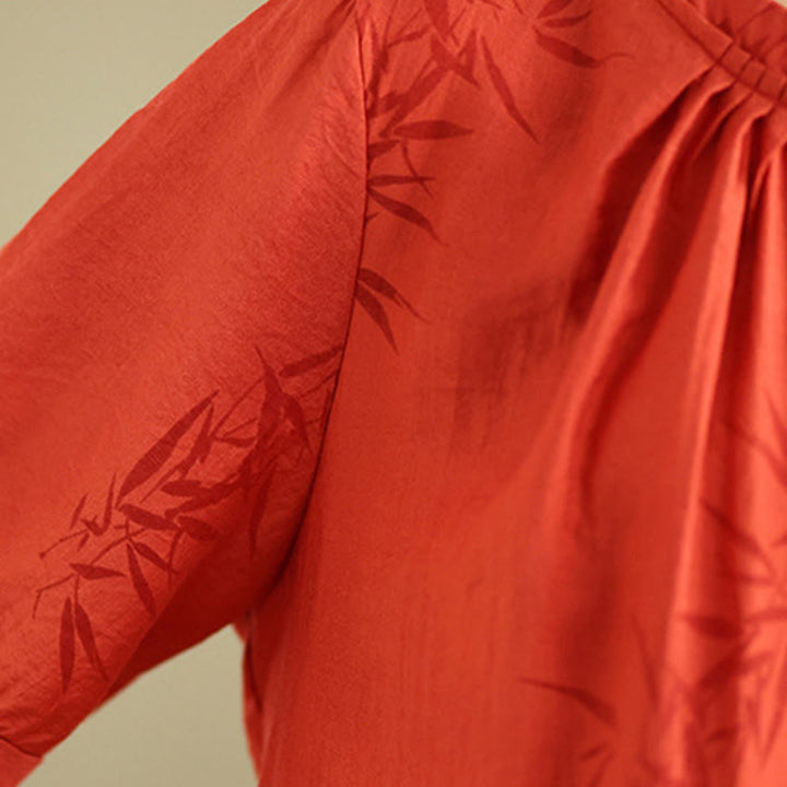 Buddha Stones 2 szt. Koszula damska z krótkim rękawem i spodniami haremowymi, zestaw do medytacji - image 17