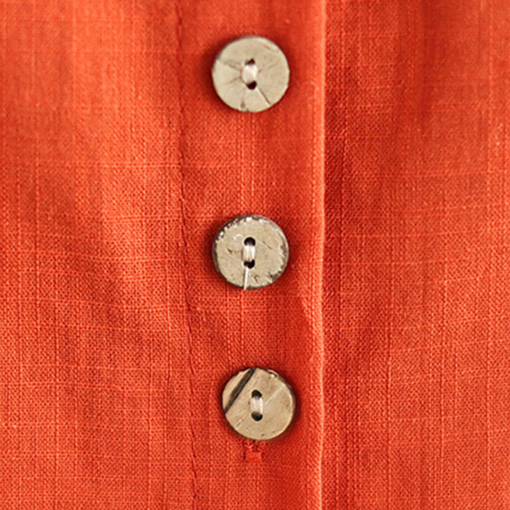 Buddha Stones 2 szt. Koszula damska z kołnierzykiem stojącym, luźne spodnie, zestaw ubrań do medytacji - image 19