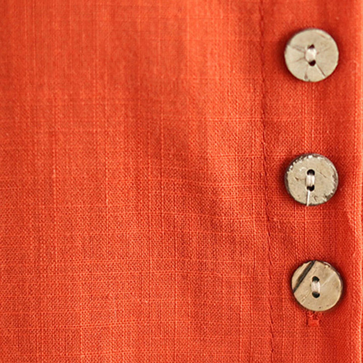 Buddha Stones 2 szt. Koszula damska z kołnierzykiem stojącym, luźne spodnie, zestaw ubrań do medytacji - image 20