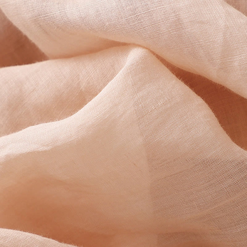 Damskie spodnie haremowe z bawełny i lnu z haftowanymi Buddha Stones i kieszeniami - image 16