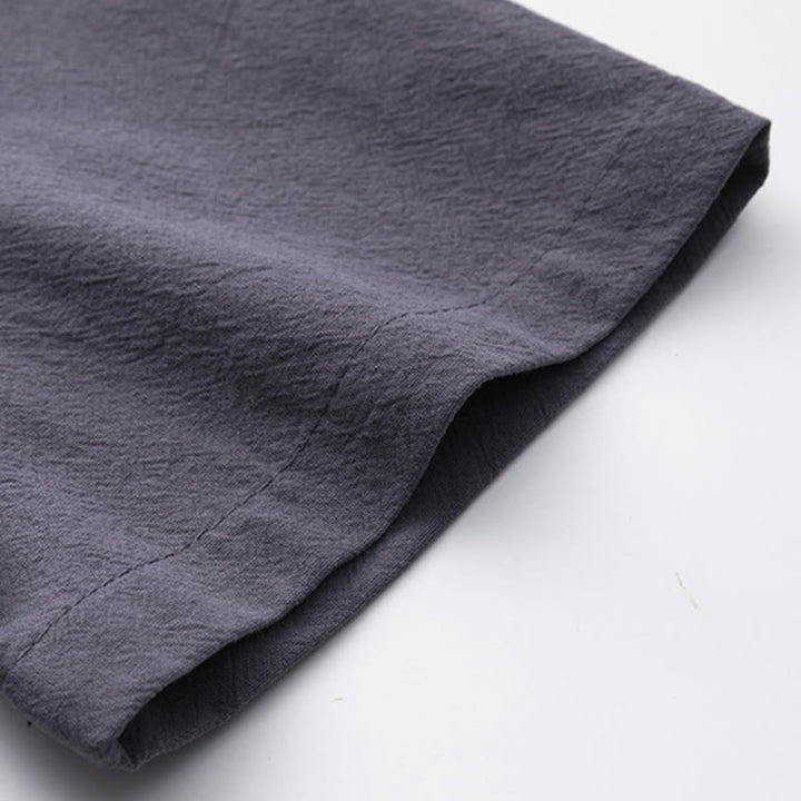 Buddha Stones, 2 szt., chińskie znaki, żuraw, bawełniana koszula, spodnie z kieszeniami, męski zestaw do medytacji - image 26