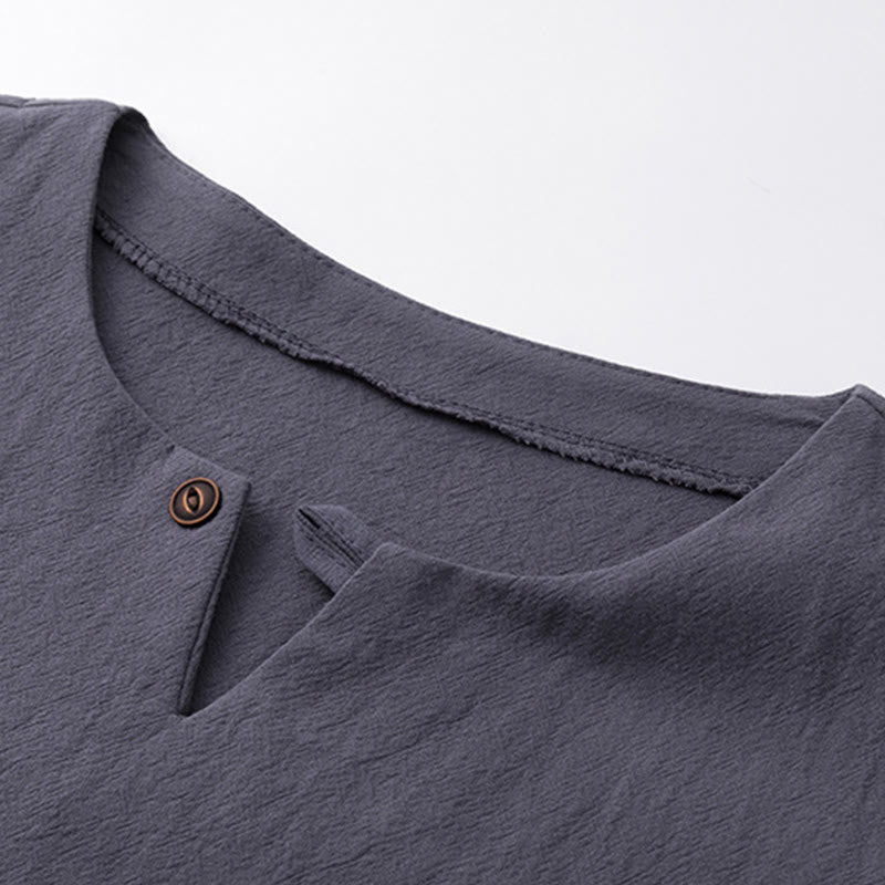 Buddha Stones, 2 szt., chińskie znaki, żuraw, bawełniana koszula, spodnie z kieszeniami, męski zestaw do medytacji - image 22