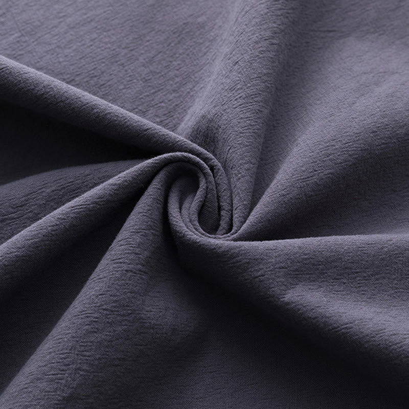 Buddha Stones, 2 szt., chińskie znaki, żuraw, bawełniana koszula, spodnie z kieszeniami, męski zestaw do medytacji - image 28