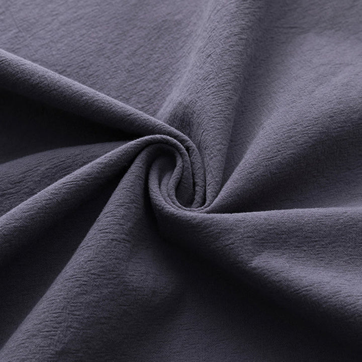 Buddha Stones, 2 szt., chińskie znaki, żuraw, bawełniana koszula, spodnie z kieszeniami, męski zestaw do medytacji - image 28