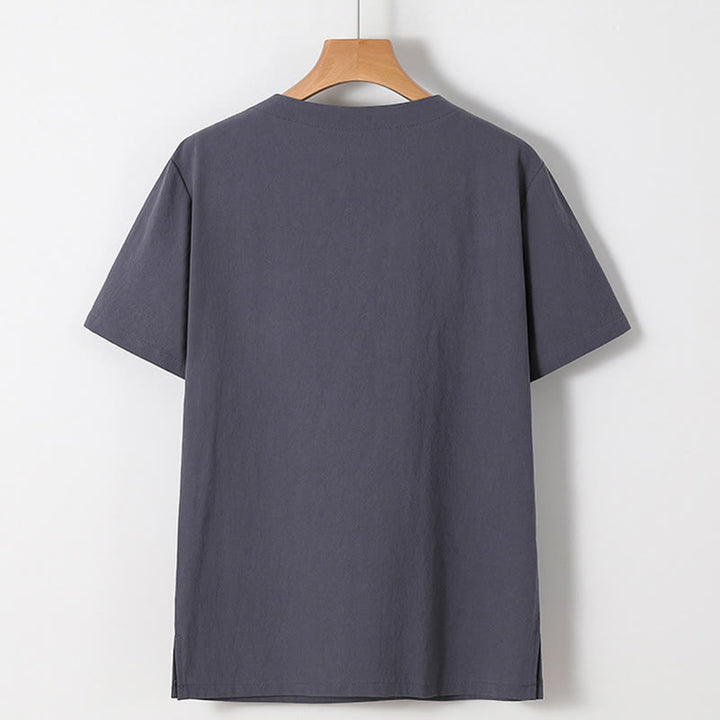 Buddha Stones, 2 szt., chińskie znaki, żuraw, bawełniana koszula, spodnie z kieszeniami, męski zestaw do medytacji - image 18