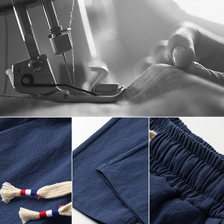 Buddha Stones, 2 szt., chińskie znaki, żuraw, bawełniana koszula, spodnie z kieszeniami, męski zestaw do medytacji - image 15