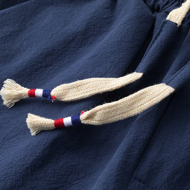 Buddha Stones, 2 szt., chińskie znaki, żuraw, bawełniana koszula, spodnie z kieszeniami, męski zestaw do medytacji - image 11