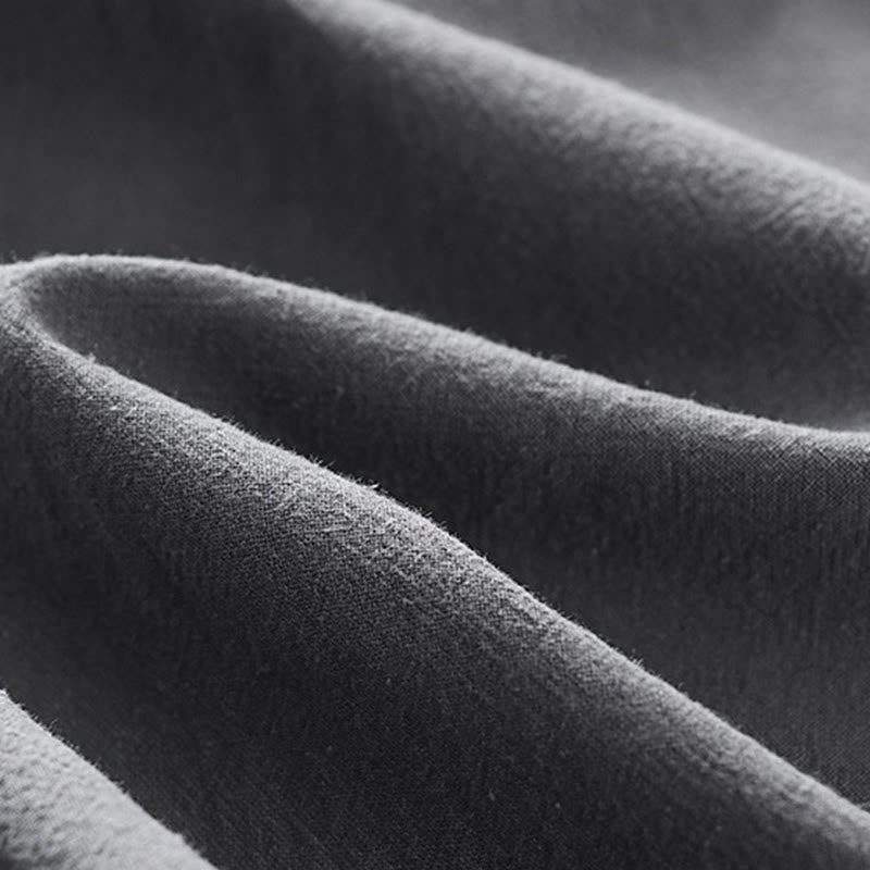 Buddha Stones, 2 sztuki, koszula z krótkim rękawem, spodnie z bawełny z dekoltem w serek i kieszeniami, męski zestaw do medytacji - image 15