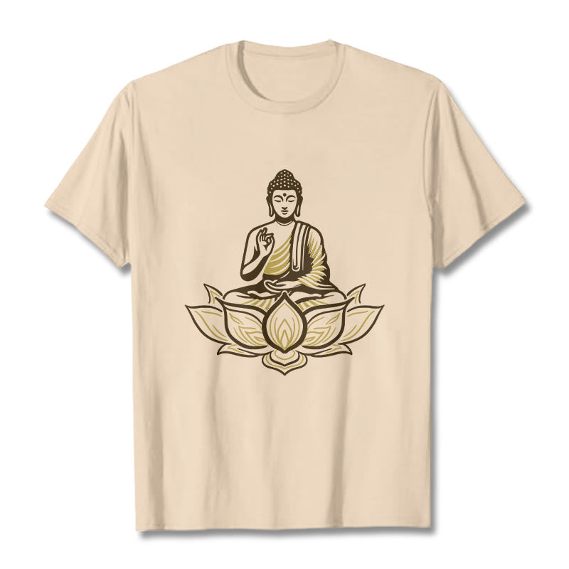 Koszulka z Buddha Stones Budda Medytujący w Lotosie - For - 2XL - image 9