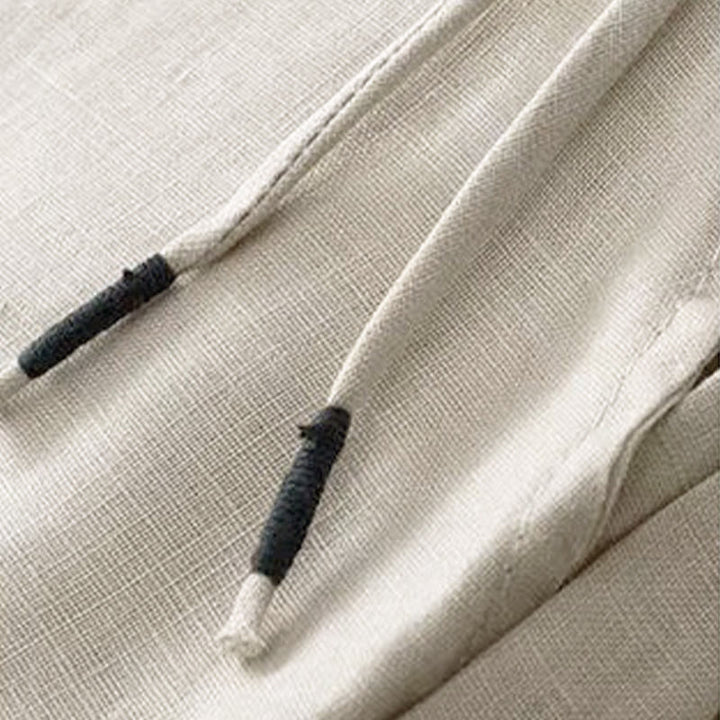 Spodnie damskie Capri z szerokimi nogawkami i kieszeniami, w jednolitym kolorze, z Buddha Stones, na jeden guzik - image 21