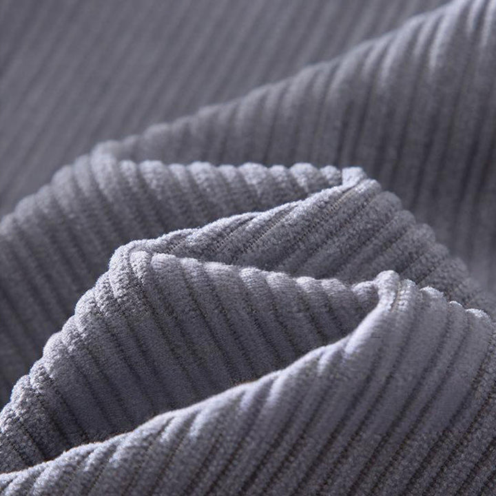 Kurtka męska z długim rękawem i kieszeniami, z motywem jesiennych Buddha Stones , zapinana na guziki - image 3