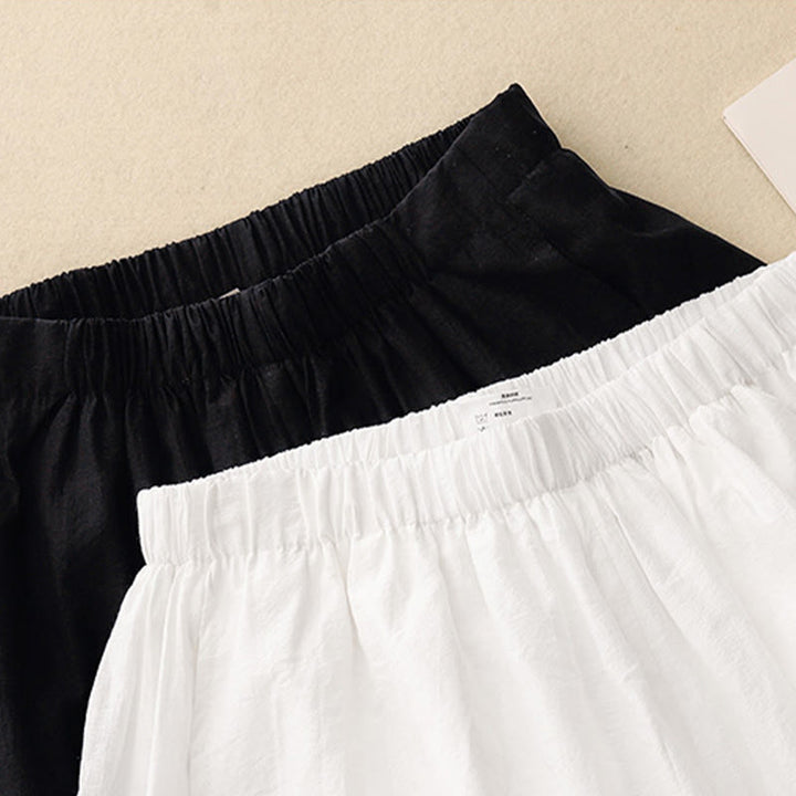 Spodnie harem damskie z kieszeniami w swobodnym, prostym fasonie z Buddha Stones - image 13