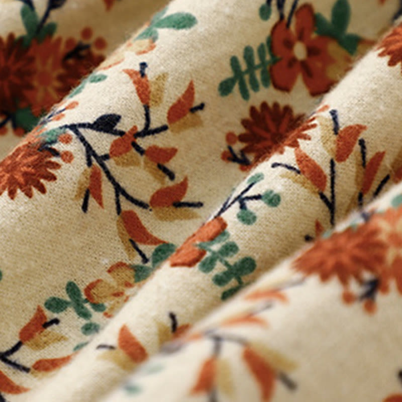 Koszula damska z okrągłym dekoltem i bawełnianym lnem, z motywem Buddha Stones - image 15