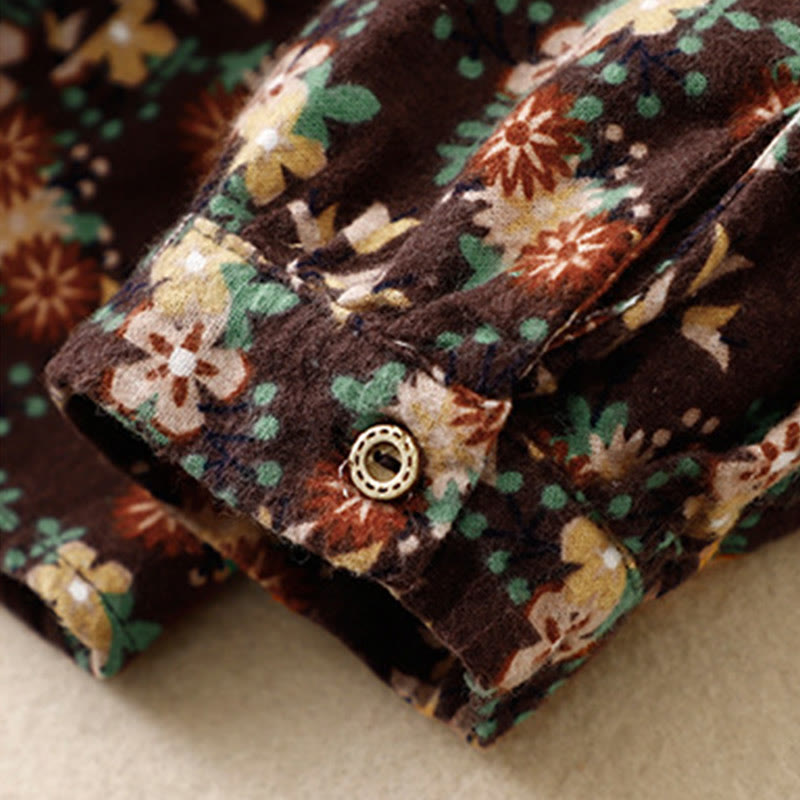 Koszula damska z okrągłym dekoltem i bawełnianym lnem, z motywem Buddha Stones - image 27