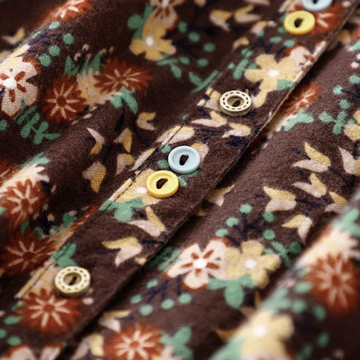 Koszula damska z okrągłym dekoltem i bawełnianym lnem, z motywem Buddha Stones - image 25