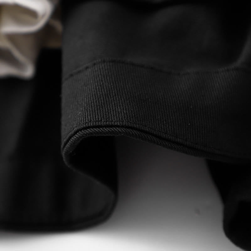 Kurtka damska z długim rękawem i kieszeniami z bawełny w jednolitym kolorze z Buddha Stones - image 12