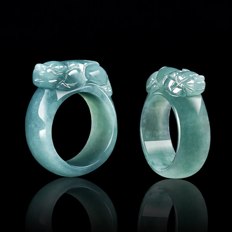 Buddha Stones Fengshui, bogactwa, dobrobytu i szczęścia z jadeitu PiXiu - image 3