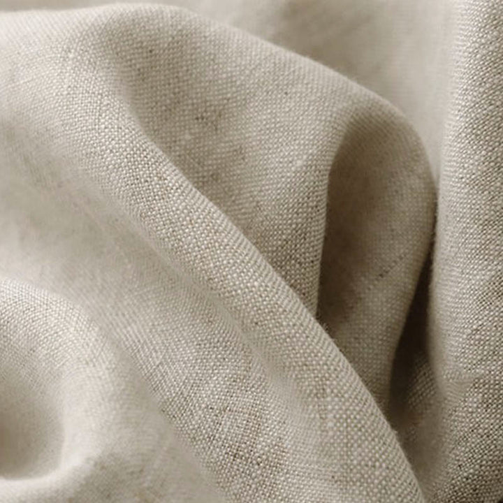 Damskie spodnie z szerokimi nogawkami i kieszeniami, bawełniane, z elastycznym pasem w jednolitym kolorze i guzikami w kształcie żaby, z Buddha Stones - image 14