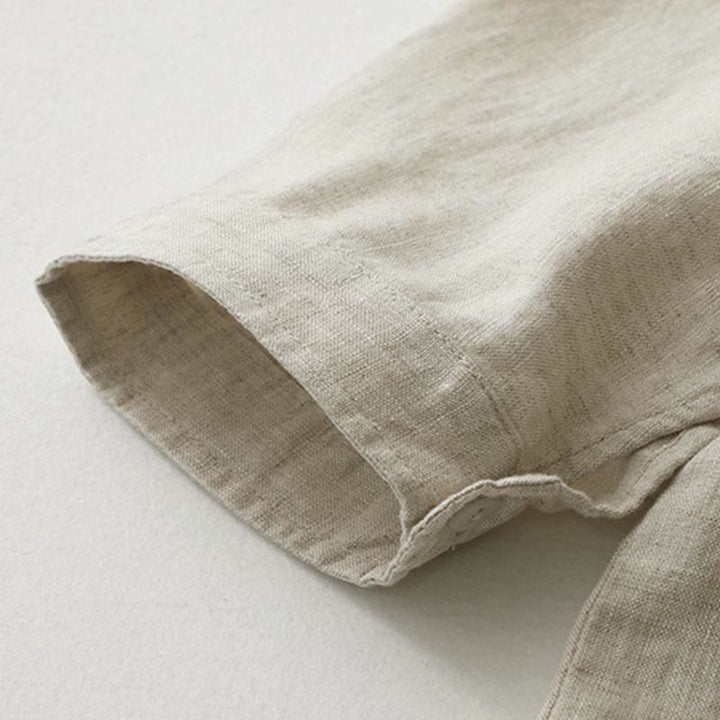 Koszula z Buddha Stones w jednolitym kolorze z rękawami trzy czwarte „Buddha Stones” - image 13