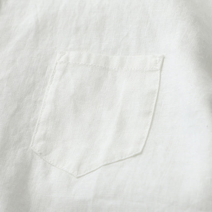 Koszula z Buddha Stones w jednolitym kolorze z rękawami trzy czwarte „Buddha Stones” - image 29