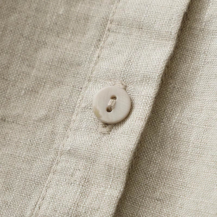 Koszula z Buddha Stones w jednolitym kolorze z rękawami trzy czwarte „Buddha Stones” - image 11