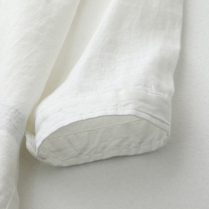 Koszula z Buddha Stones w jednolitym kolorze z rękawami trzy czwarte „Buddha Stones” - image 33