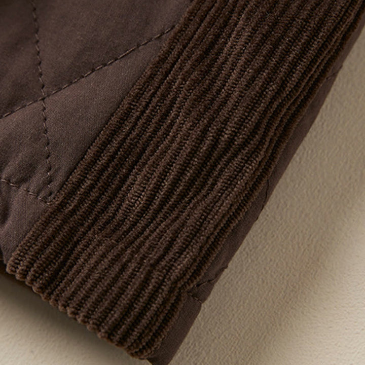 Damskie spodnie haremowe z bawełny z kieszeniami i pikowanymi diamentami Buddha Stones - image 24