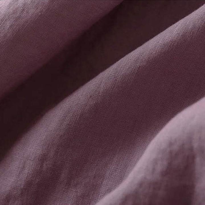 Koszula Buddha Stones z długim rękawem i haftowanymi kwiatami w stylu casual z kołnierzykiem ukośnym i paskiem w kształcie litery U - image 8