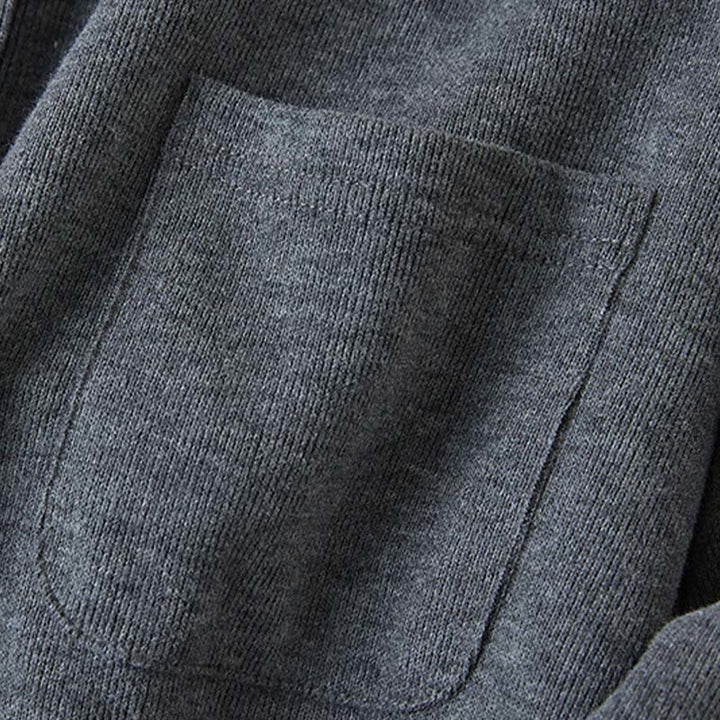 Kurtka damska z kapturem z bawełny Buddha Stones , z prostymi guzikami i kieszeniami - image 5