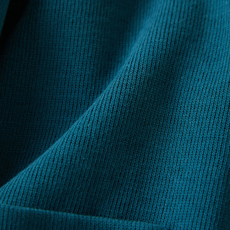 Kurtka damska z kapturem z bawełny Buddha Stones , z prostymi guzikami i kieszeniami - image 21