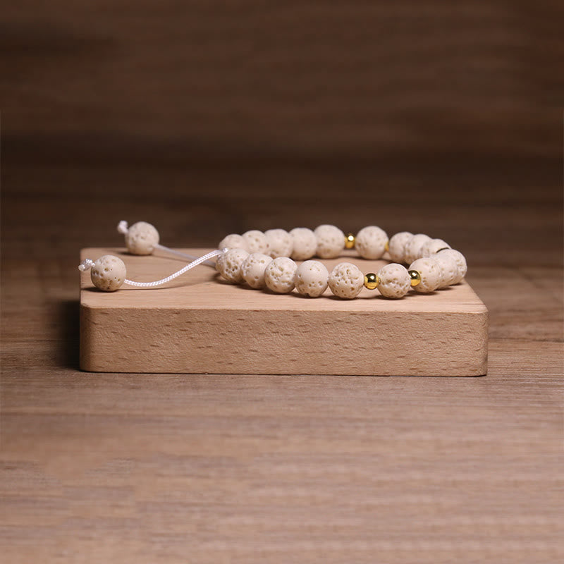 Bransoletka z Buddha Stones i symbolem Om, uzdrawiająca i uspokajająca - image 4