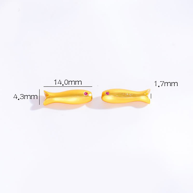 Bransoletka z miedzi i Buddha Stones z motywem ryby Koi, przynosząca szczęście - image 8