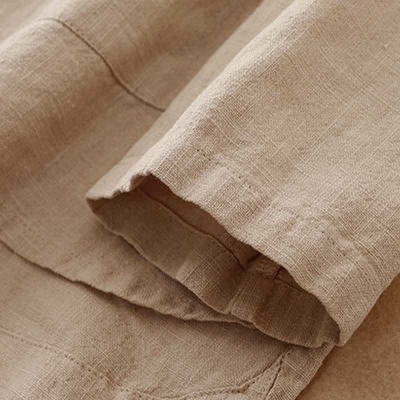 Buddha Stones Literacki Artystyczny Guzik Chiński Węzeł Codzienna Odzież Bawełniana - image 3