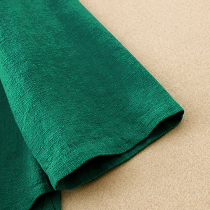 Buddha Stones Literacki Artystyczny Guzik Chiński Węzeł Codzienna Odzież Bawełniana - image 18